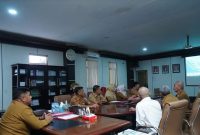 Suasana rakor berlangsung// Foto: Forkopimda Bolaang Mongondow Utara.