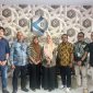 Kadis Kominfotik Provinsi Gorontalo Sri Wahyuni D. Matona menerima kunjungan KIP di kantornya, Jumat (3/1/2024).
