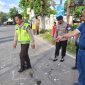 Anggota Brimob Polda NTT Tewas Ditabrak Dump Truk di Jembatan Kembar Namosain//Foto: Istimewa.