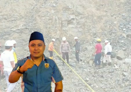 Gambar Ketua KNPI Bone Bolango Opan kidamu Pertanyakan Perkembangan Penyelidikan Insiden Blasting Bendungan Bulango Ulu (Toan)