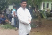 Kepala Desa Silau Maraja, Kabupaten Asahan, Haidir//Foto: Afrizal.