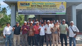 Wakil Bupati Asahan Hadiri Kenduri BATAS di Desa Lubuk Palas//Foto: Afrizal.