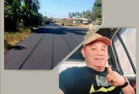 Ketua Investigasi KANNI, Chandra E. Damopolii, Apresiasi Gerakan Penambang Ratatotok Bangun Infrastruktur Secara Swadaya//Foto: Istimewa.